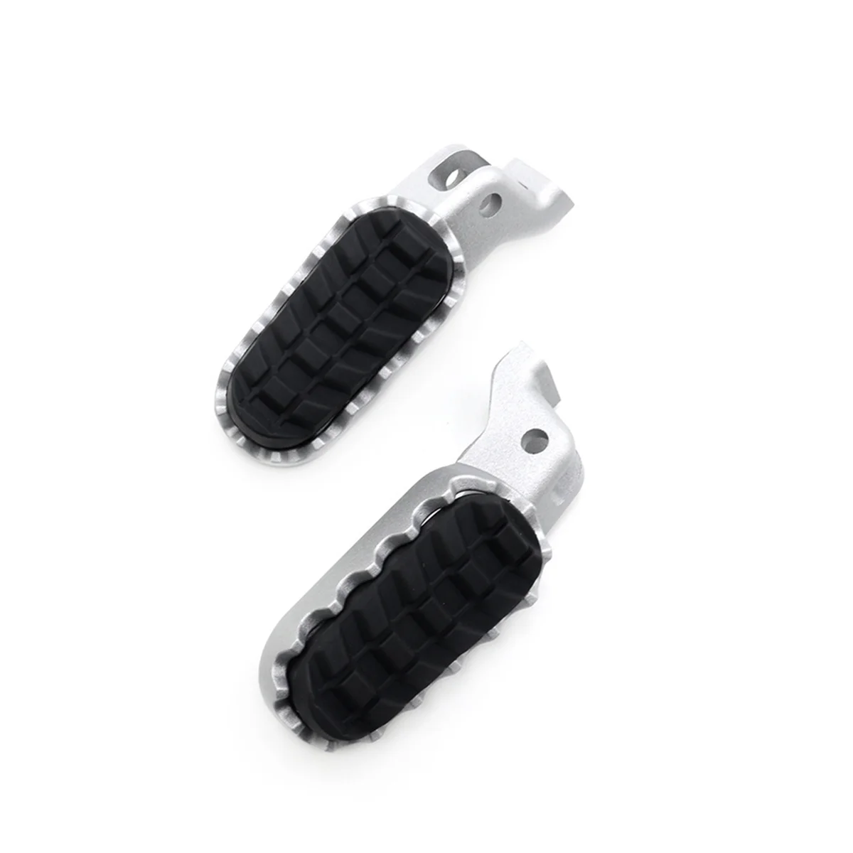 Motorcycle Front Footrest Foot Rests for TIGER 850 SPORT TIGER 900 GT GT PRO RALLY Tiger 1200 Footpegs Pedals Silver