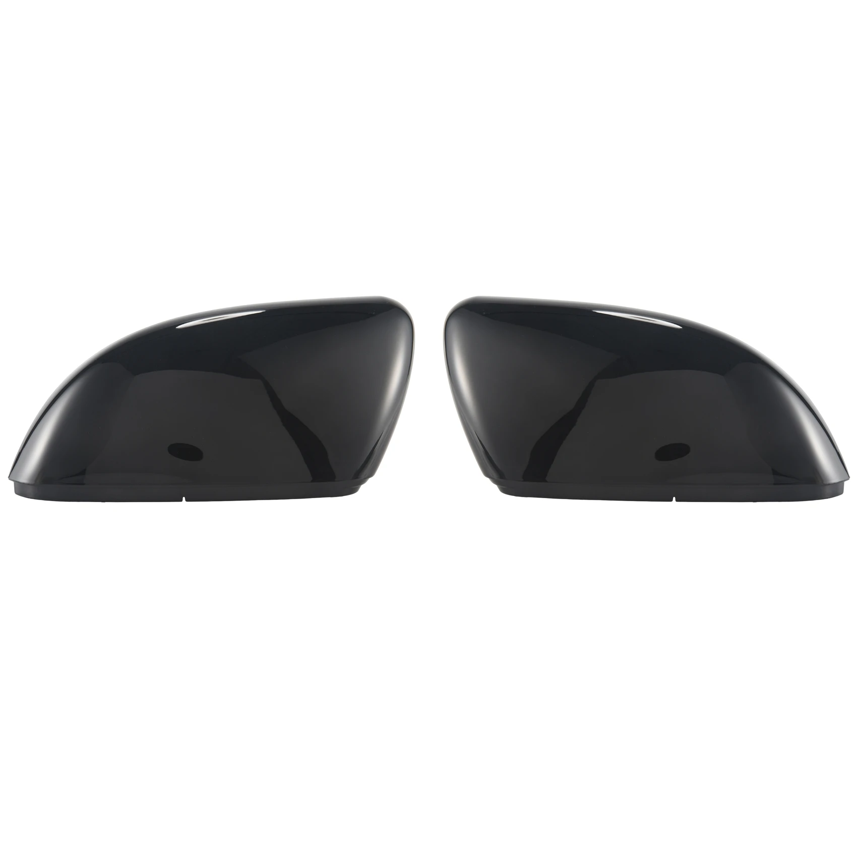 

Left+Right Gloss Black Wing Door Rear View Mirror Cover For Golf Mk6