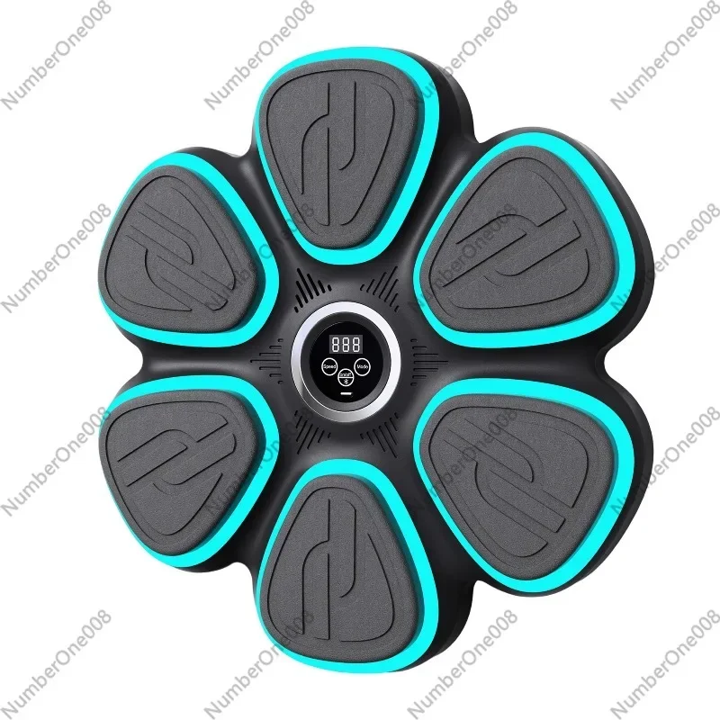 Kids Smart Music Boxing Machine, Bluetooth Wall Target Punching Pad, Electronic Training Equipment for Reaction Speed