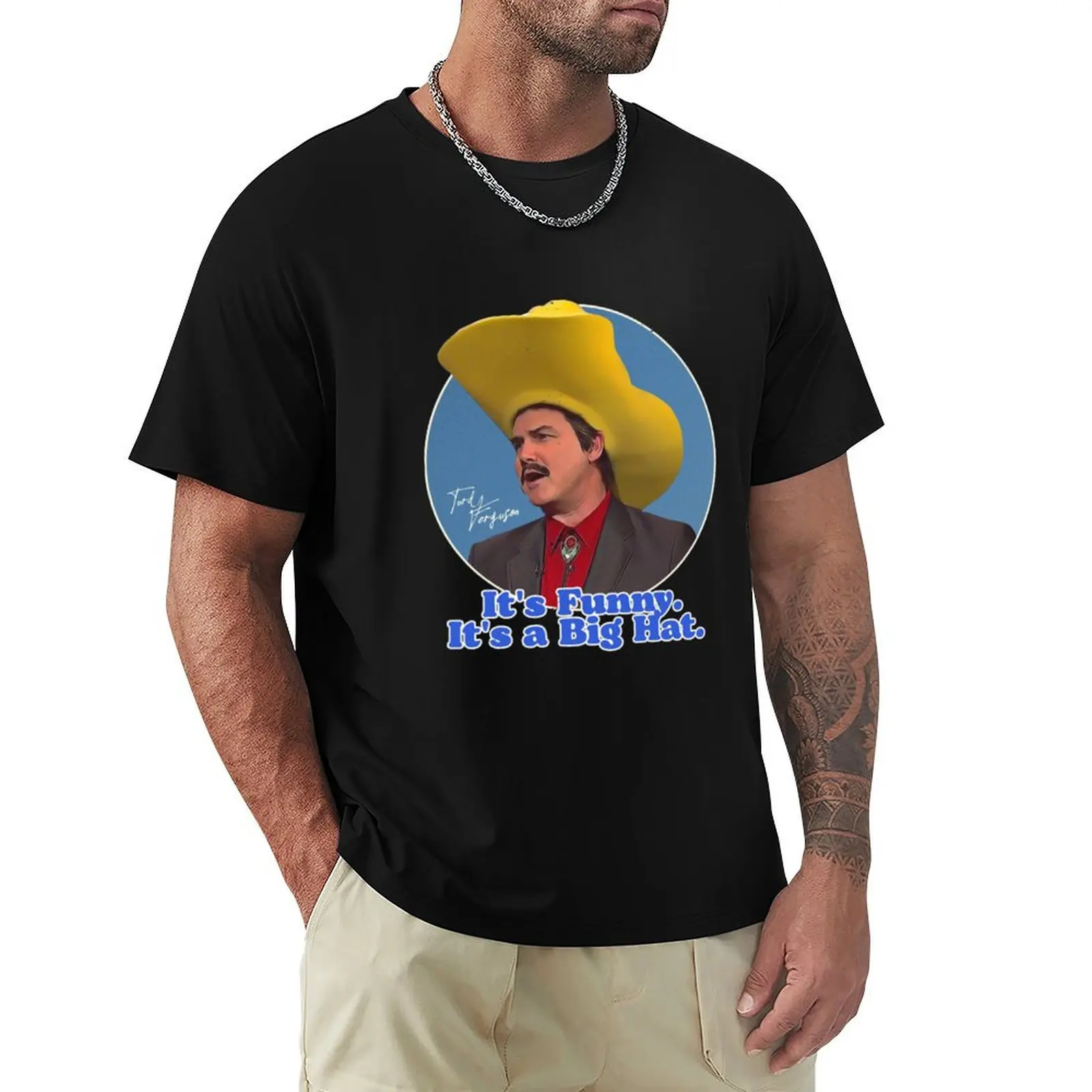 Norm MacDonald as Turd Ferguson T-Shirt Big and Tall Short Sleeve Tee