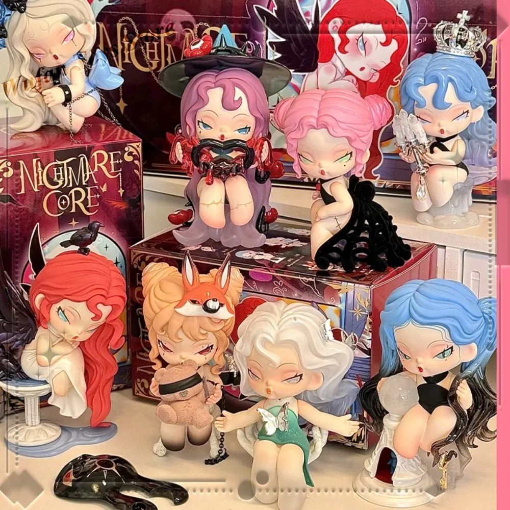 

DODONAMI Nightmare Core Series слепая коробка игрушки милая фигурка для девочек подарок-сюрприз настольный орнамент коллекция игрушек детский подарок