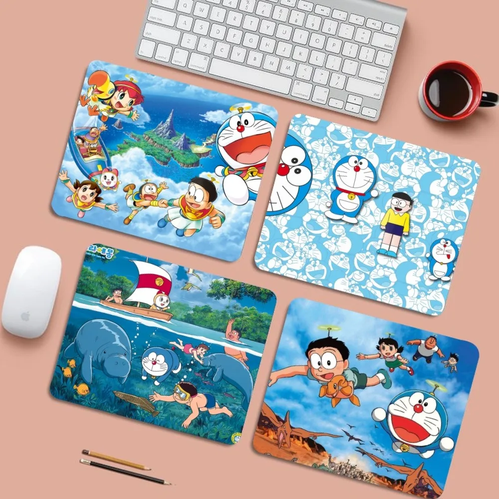 Anime D-Doraemon Mousepad 25x29cm Small Table Mat Student Mousepad Computer Keyboard Pad Games Pad Desk Mat for PC Gamer