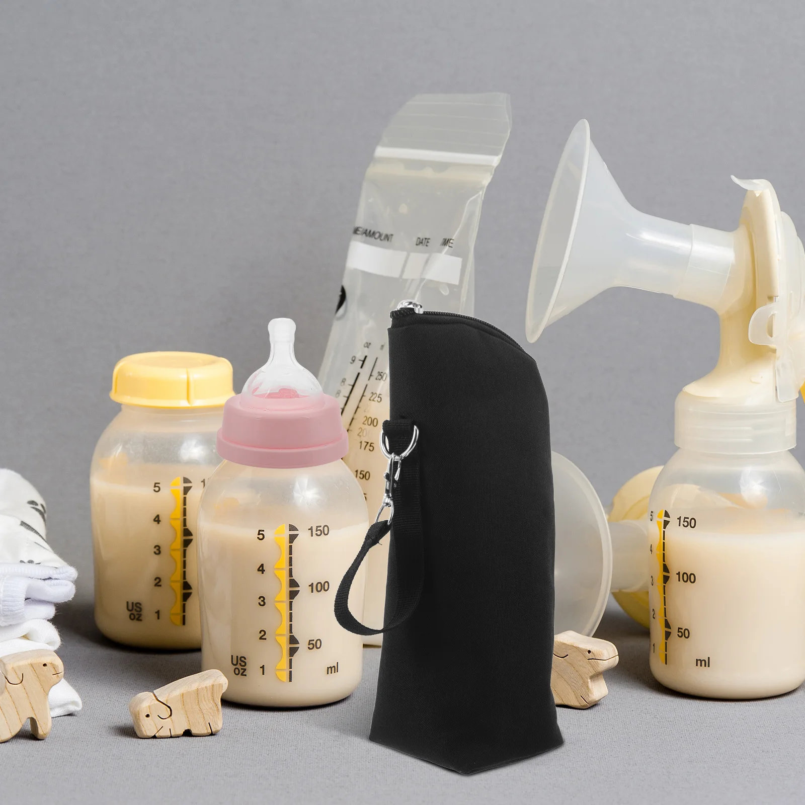 معزول زجاجة الرضاعة حقيبة للحفاظ على البرودة المحمولة الطفل زجاجة دفئا المنظم السفر خفيفة الوزن تغذية حمل حقيبة تبريد حليب الأم