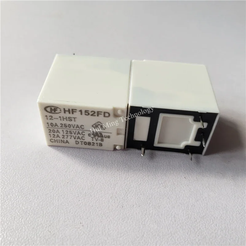 8pcs HF Relay HF152F-005-1HST HF152F-005-1HST HF152F-024-1HST HF152F-012-1ZST 250V Relays 4 pin relay For Power Supply