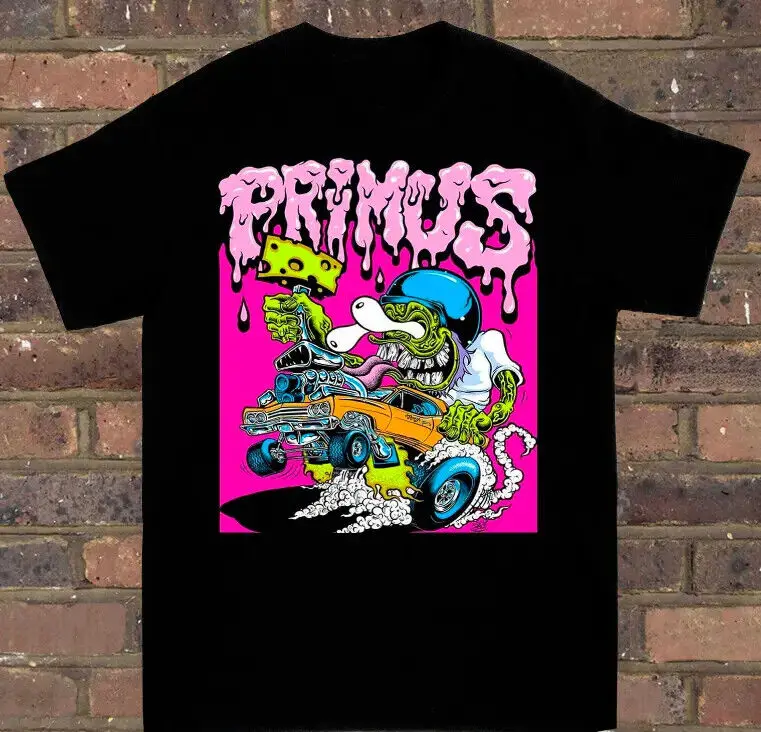 Black, new, Primus t shirt, FULL size, new gift mom, dad gift