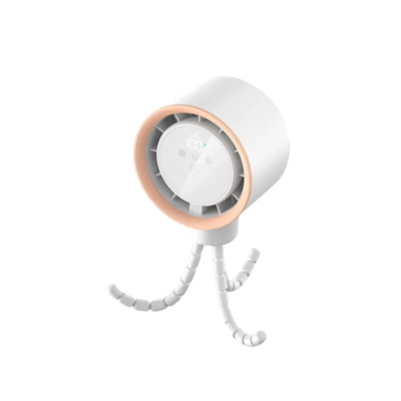 

24-часовая доставка, перезаряжаемый через USB, 100 скоростей дисплея, портативный вентилятор для коляски, мини-вентилятор с клипсой для детской кроватки