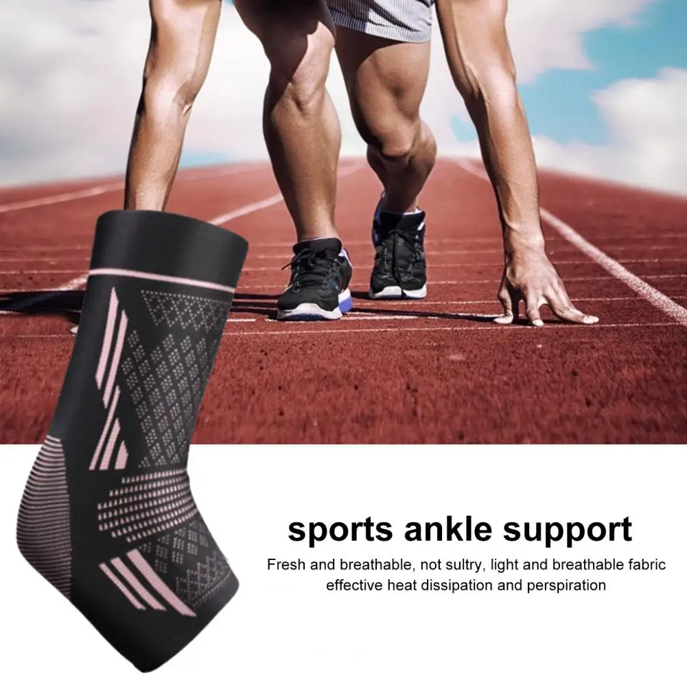 1 Pc Ankle Support Sleeve Elastic Compression Strap For Arthritis Achilles Tendonitis Plantar Fasciitis Joint Pain Ankle Braces