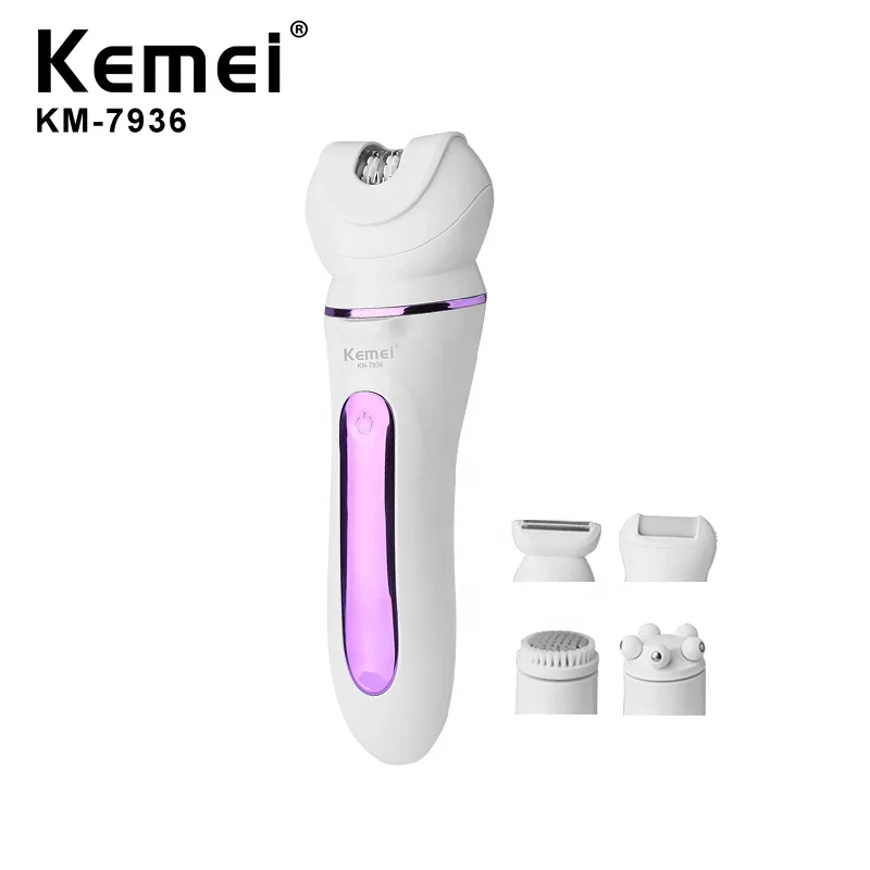 Whole Body Washable One Machine With Five Functions Kemei Km-7936 Hair Removal Home Hair Removal Machine