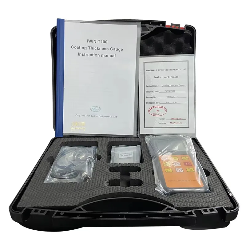 

Industrial Coating Thickness Analyzer Ultrasonic Mode for Concrete Intumescent Coatings (IP67 Waterproof)