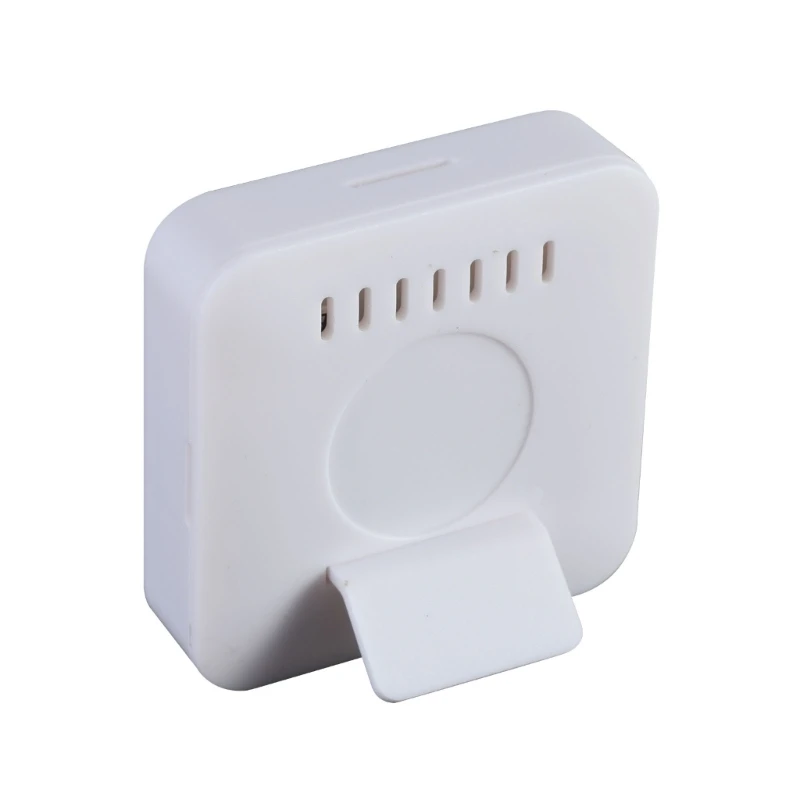 Máy đo đo nhiệt kế kỹ thuật số F92C với đồng hồ với đồng hồ, độ chính xác cao phù hợp cho giám sát thoải mái phòng bé