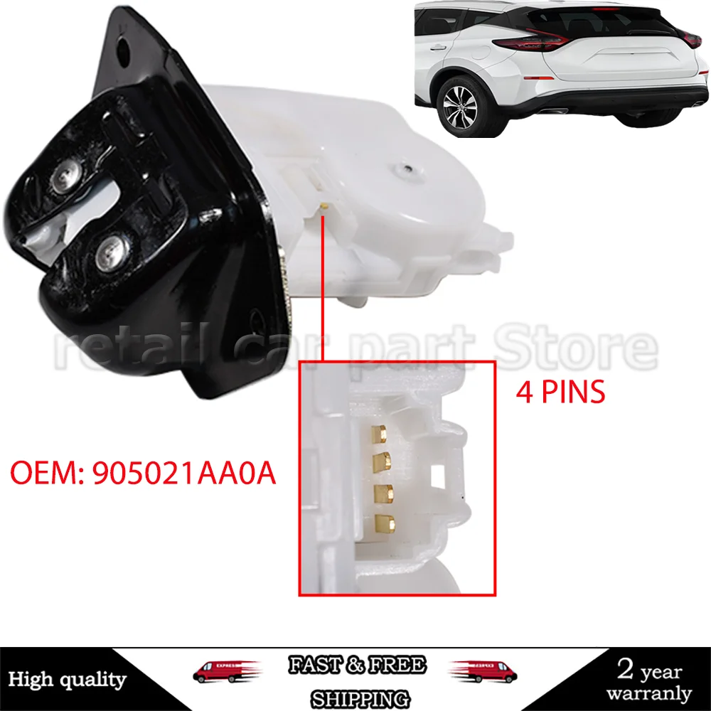 Liftgate Trunk Tailgate Door Lock Actuator For Nissan Pathfinder 2013 2014 2015 2016 2017 2018 90502-1AA0A 905021AA0A