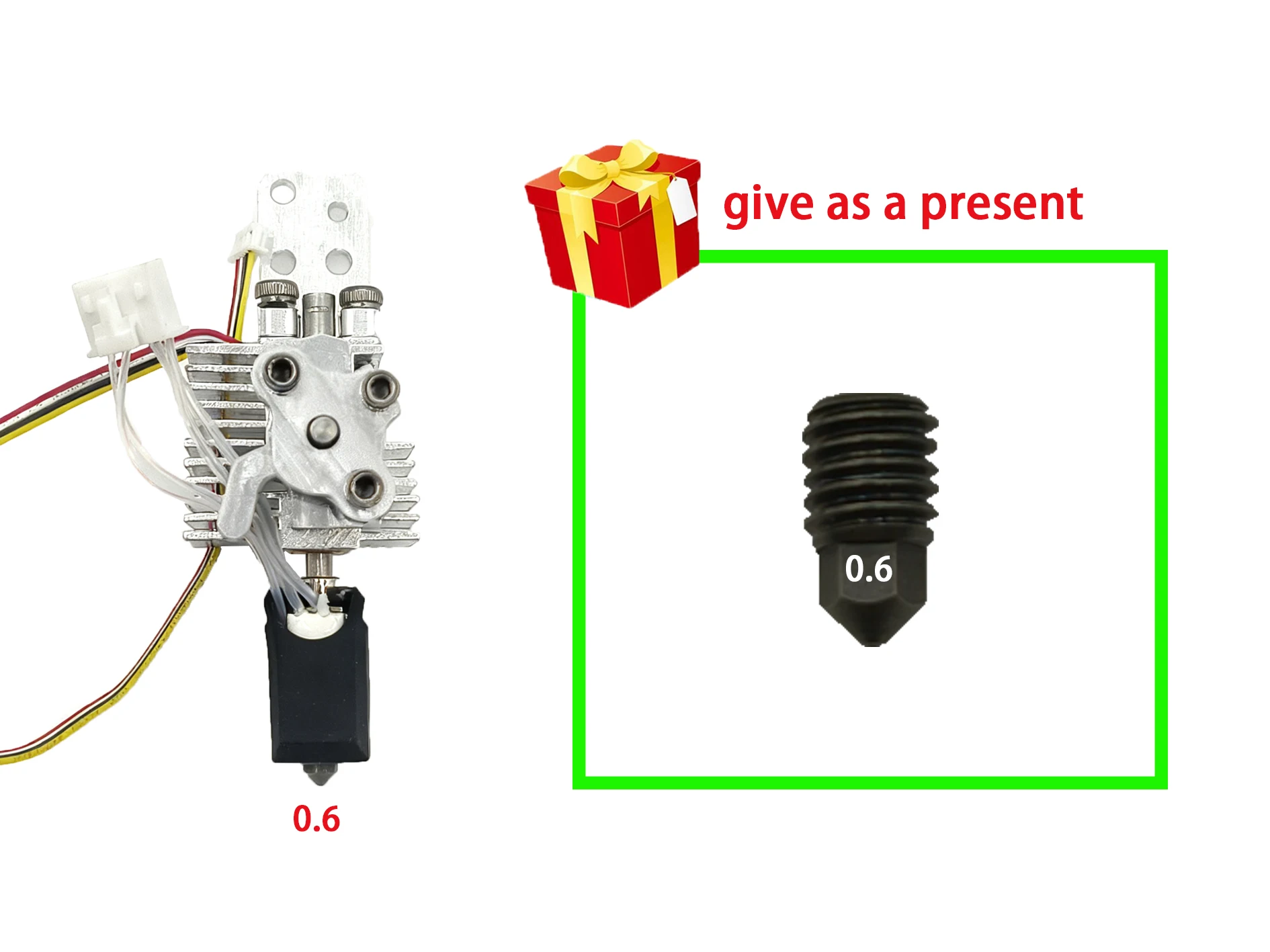 Acessórios para impressora 3D Anycubic: peças de liberação rápida totalmente metálicas + hotend de cerâmica para modelo combinado S1