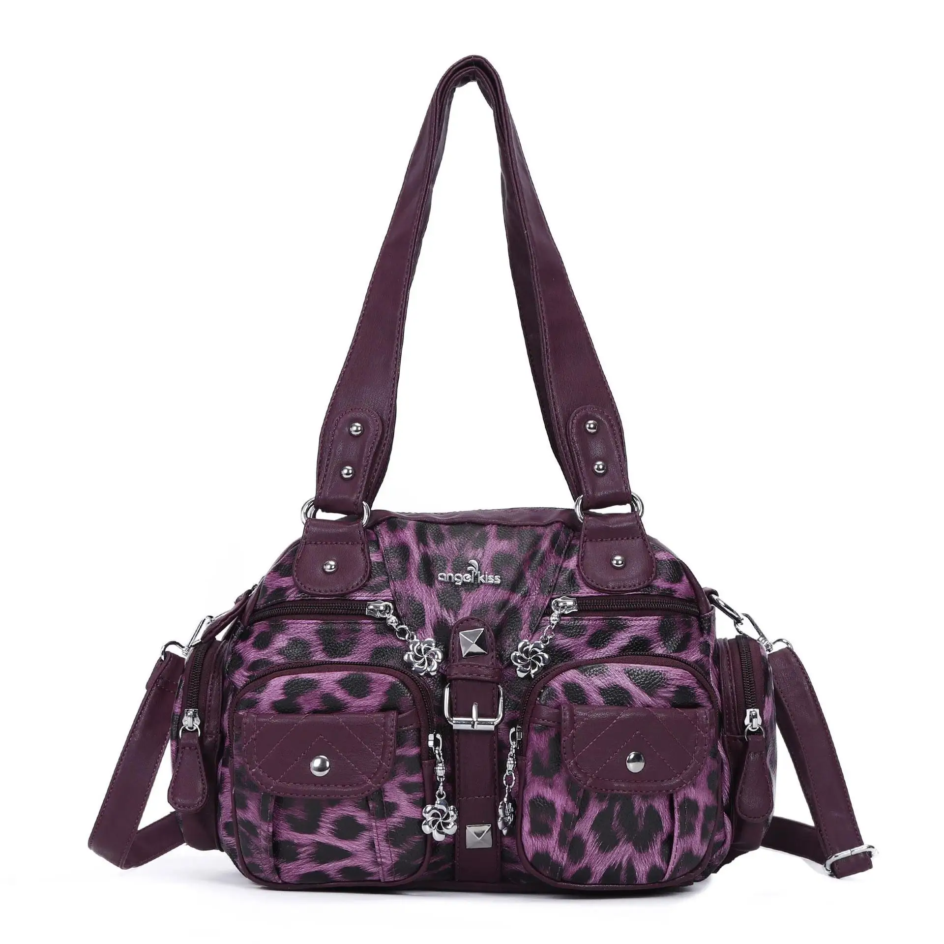 

Women Handbags Satchel Top-handle Handbag PU Shoulder Bag Dumpling Pack Give Gifts Shoulder Bags Phone Money Pack