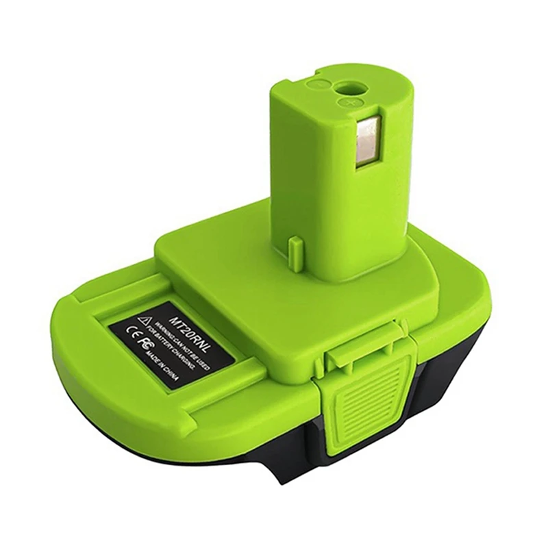 MT20RNL Battery Adapter Use For Ryobi 18V Tools,Converts For Makita 18V Li-Ion Battery To Ryobi 18V Li-Ion Battery