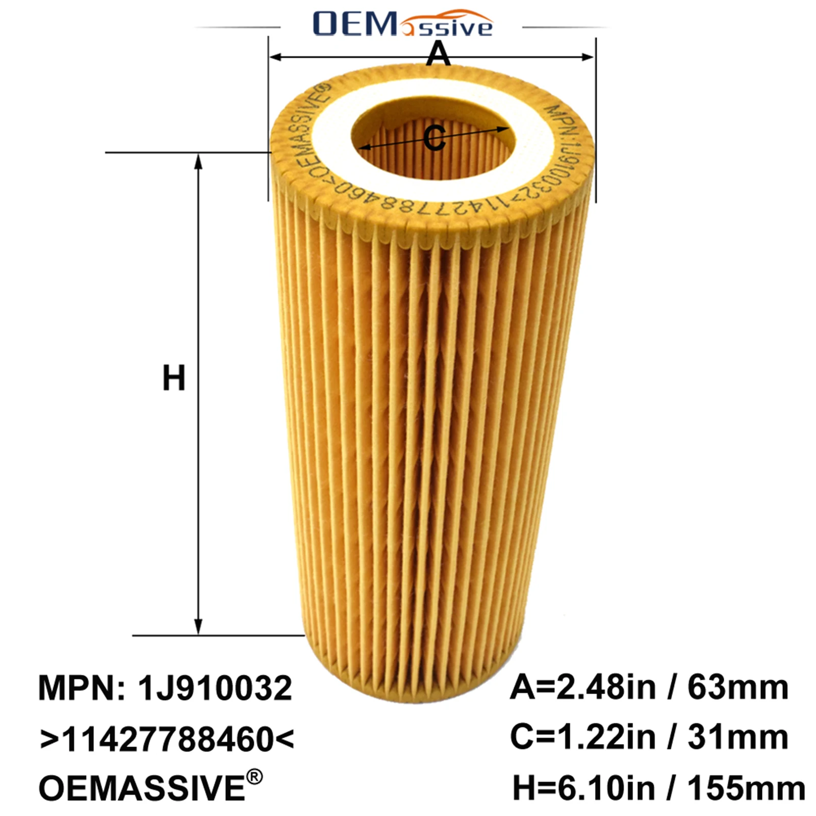 Oil Filter For BMW 3 5 6 7 Series E46 330 Cd E60 E64 E66 535d X3 E83 X5 E53 E70 X6 E71 E72 2993cc Diesel Engine Parts Protector