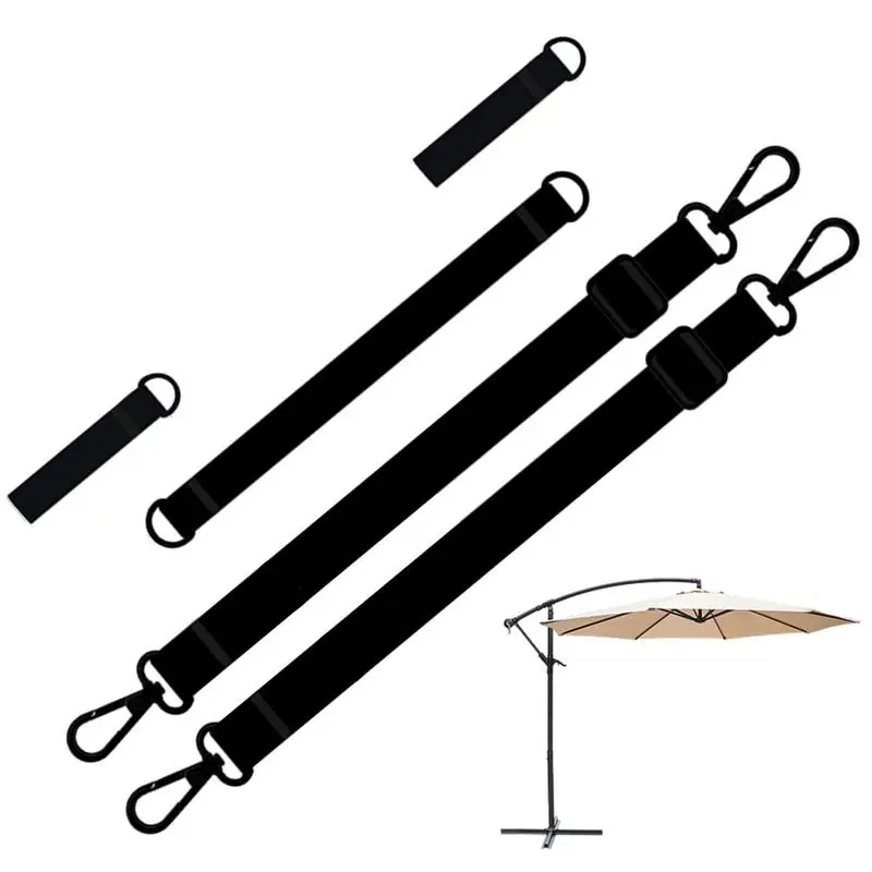 

Fixed Strap For Large Outdoor Umbrella Wind Protection Band For Cantilever Umbrellas Weatherproof Adjustable Hooks Fixed Band