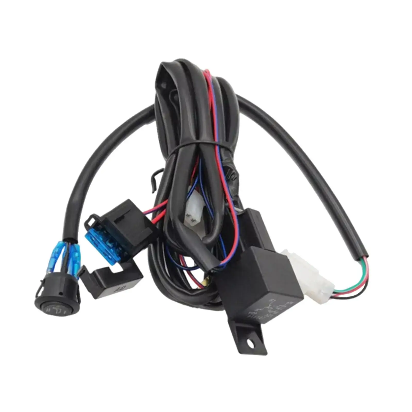 

Car Seat Heater Switch Car Accessories Sturdy with Wiring Harness Universal