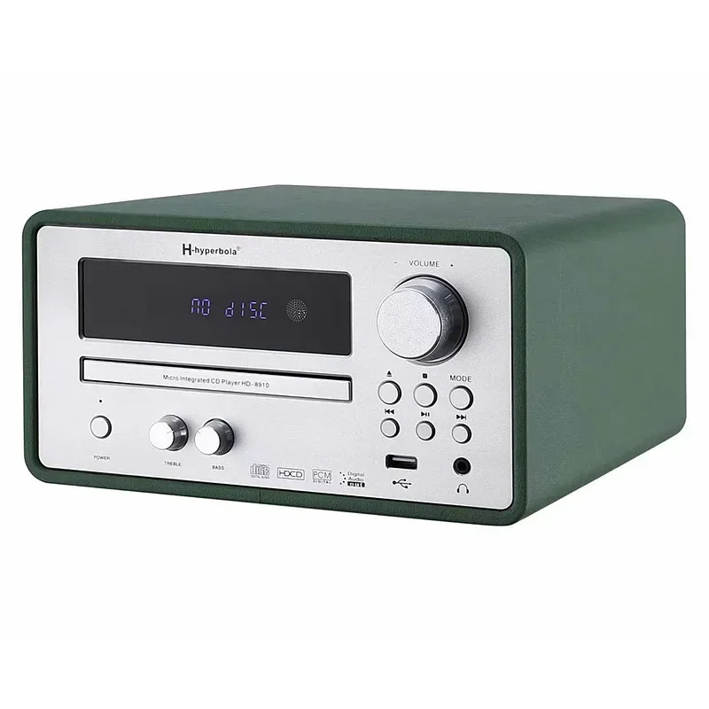 Multifunctional HIFI CD Player Built-in 50W * 2 Power Amplifier Bluetooth 5.0 Lossless Fever Audio Player Fiber Coaxial Output