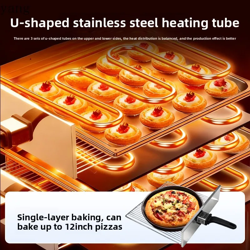 yjq pizza stove commercial thickened cake oven air stove baking special high temperature quick baking