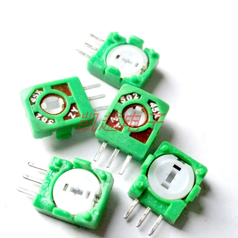 10PCS Rocker potentiometer B502 5K 45 60 90-degree B10K 103 60 330-degree model airplane remote control