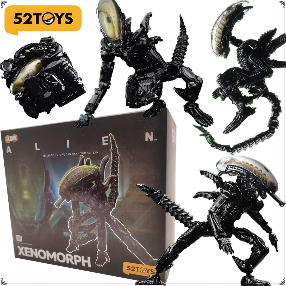 

52 Toys Genuine Xenomorph IB-13 Action Figures Creative Cartoon Premium Collectible Movable Model Decorative Toys Festival Gifts