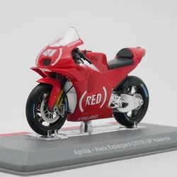 1:18 Scale Diecast Alloy Moto Moto GP 2019 Aprilia Aleix Espargaro Motorcycle Toys Cars Model Classics Adult Souvenir Display