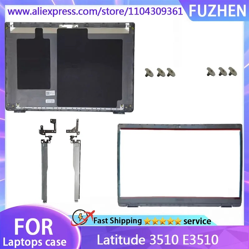 

New For Latitude 3510 E3510 Screen Back Case Screen Lcd Top Cover/Front Bezel Frame Shell/Hinge 8XVW9 08XVW9
