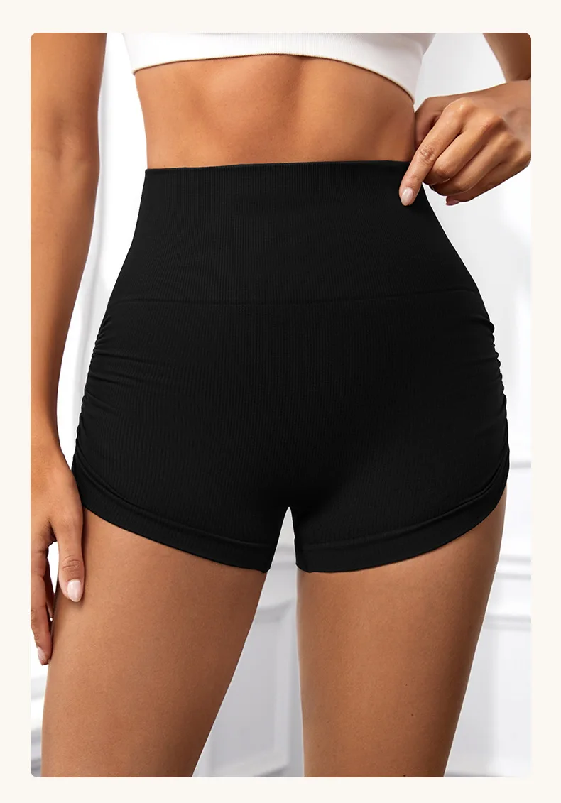 New Peach Booty Push Up Sport Yoga Shorts Women Seamless Running Cycling Short Fitness Leggins High Wasit Female Gym Shorts