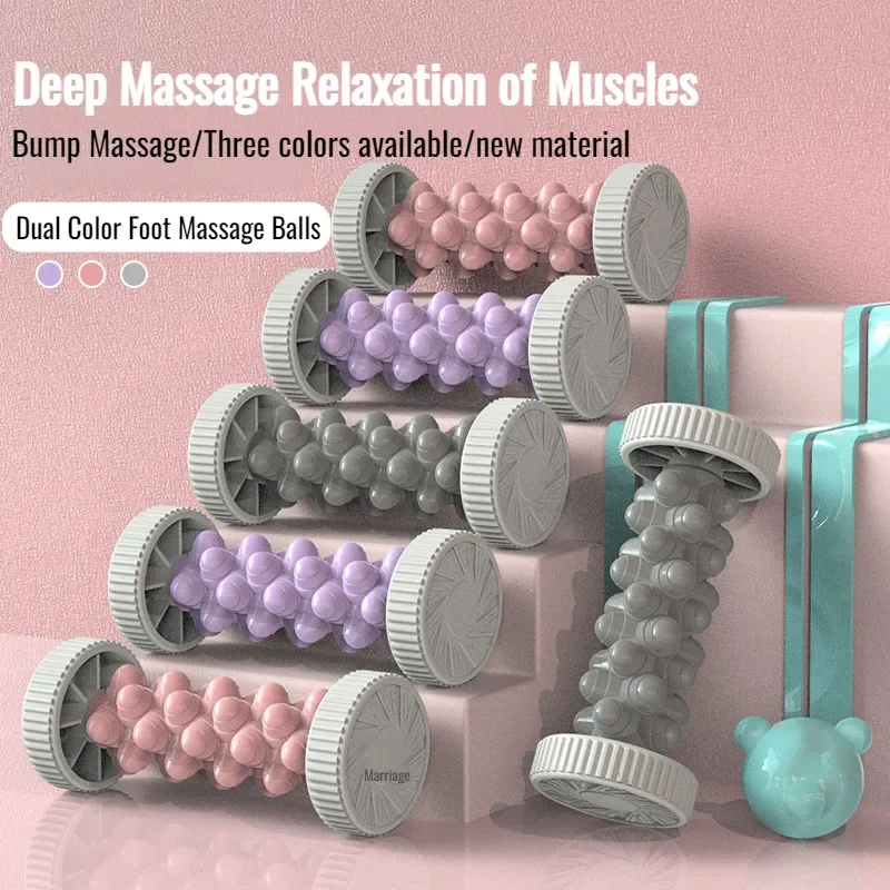 

Premium Fascia Roller Massager - Home Exercise Foot Massage & Relaxation Tool | Ideal for Relieving Muscle Tension