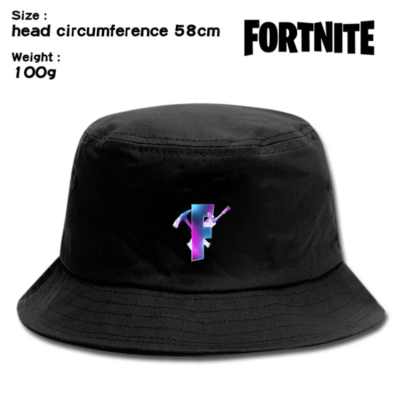 Fortnite Schießspiel-Zubehör Freizeit-Sonnenschutzhut Sommer Modischer Cartoon-Fischerhut Geburtstagsgeschenke