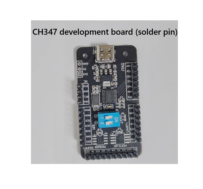 โมดูลบอร์ดพัฒนา CH347 ความเร็วสูง USB เป็น UART/I2C/SPI/JTAG แบบโอเพ่นซอร์ส แปลง USB เป็นพอร์ตซีเรียลคู่