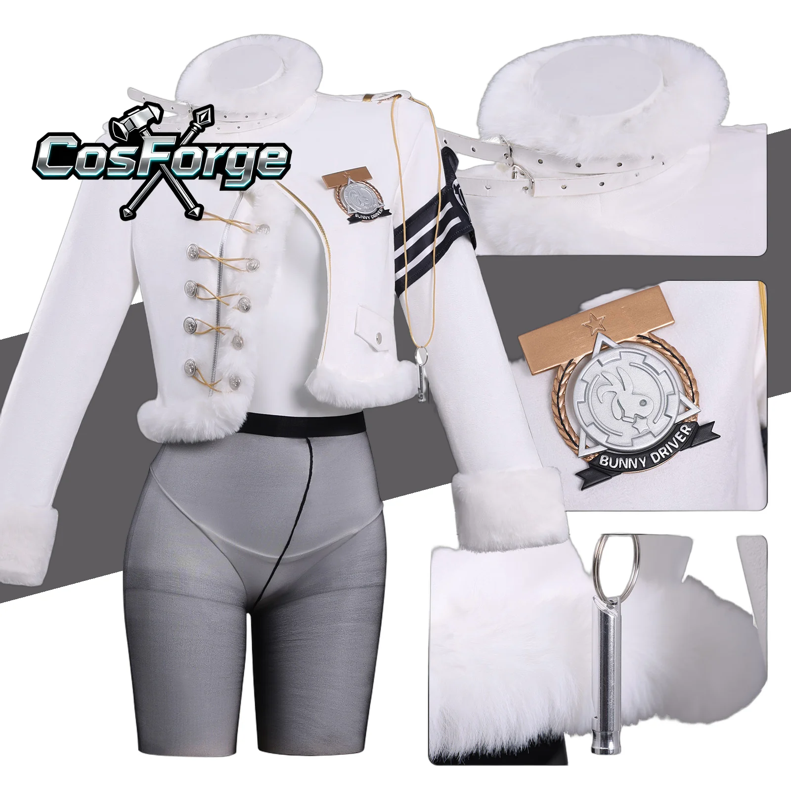 

Парик для косплея Blanc - Богиня Победы (Новый образ) для аниме-игр, карнавала, Хэллоуина, комикс-вечеринок