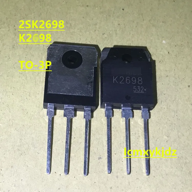 1Pcs/Lot , 2SK2698  K2698 15A 500V TO-3P ,New Original Product New original  fast delivery