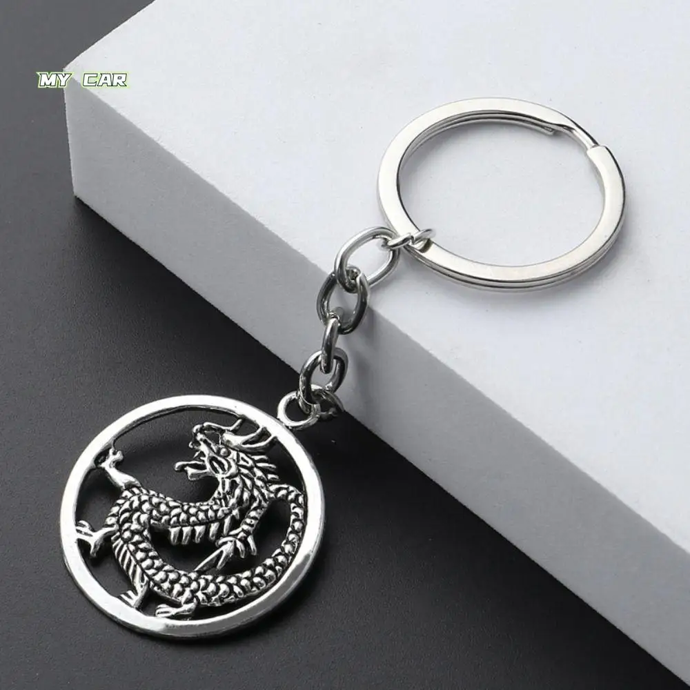 

Decoration Chinese Dragon Dragon Year Keychain Creative Fashion Dragon Pendant Retro Vintage Dragon Keyring Wallet Pendant