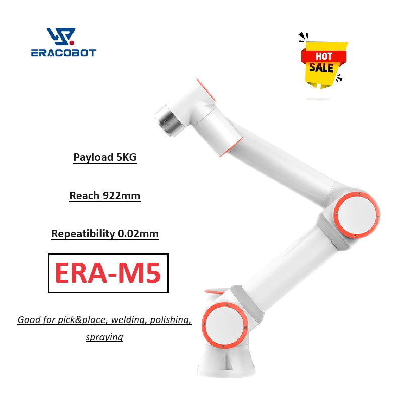 Cheap 6 Axis Cobotic Automation Robot Arm Massage Autonomous Robot 5kg Payload