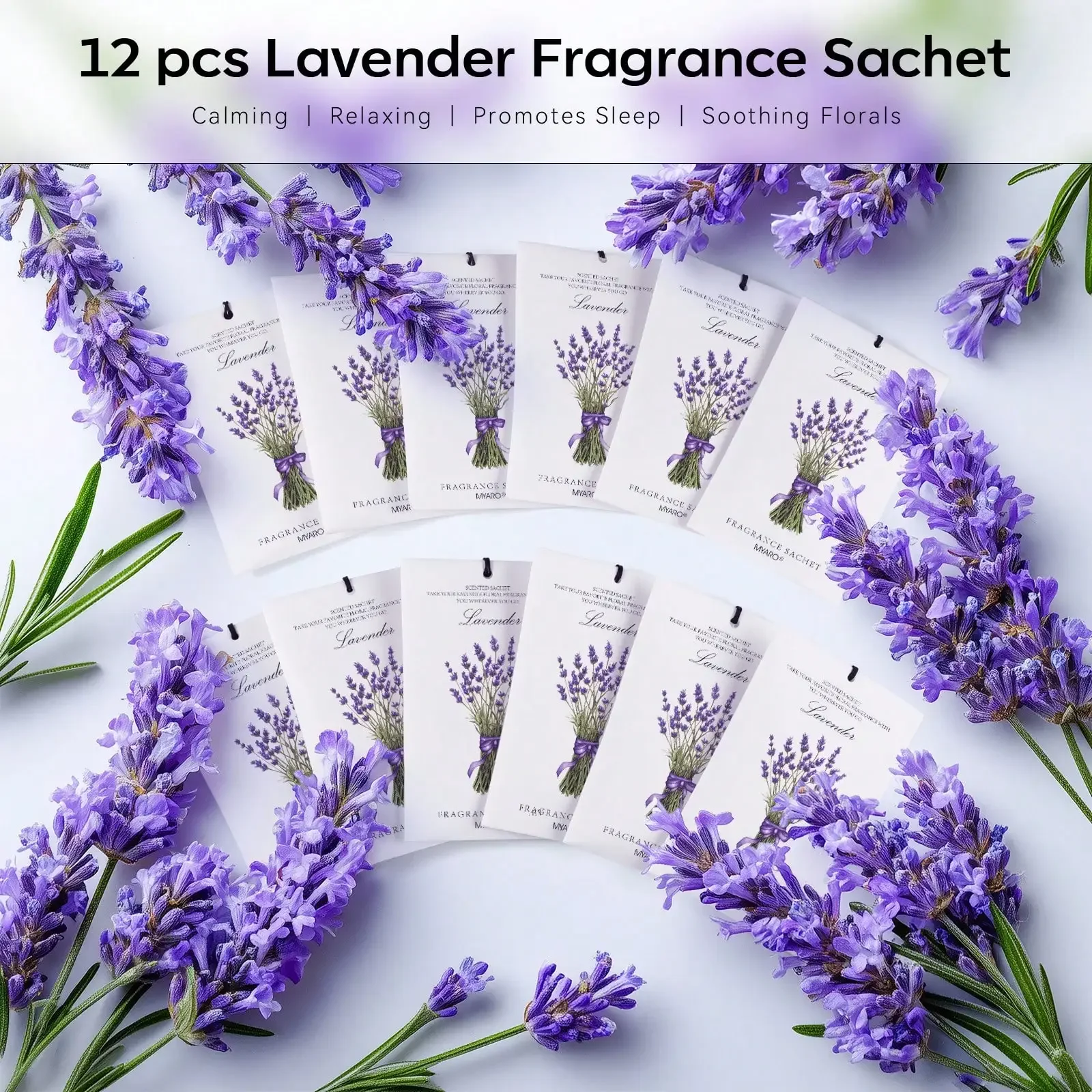12 Packs Lavender Scented Sachets For Drawer And Closet For Halloween Gifts, Long-Lasting Sachets Bags Drawer Deodorizers Fresh Scents, Home Fragrance Sachet For Lover