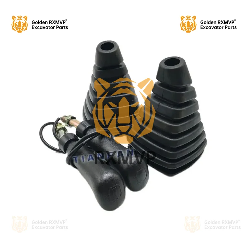 

Excavator Accessories Operation Lever Handle Glue Dust Cover For R60 80 150 210 215 225-7