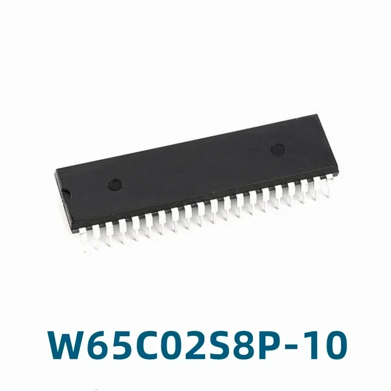 1PCS New Original W65C02S8P-10 W65C02S8P DIP-40 Microcontroller Chip