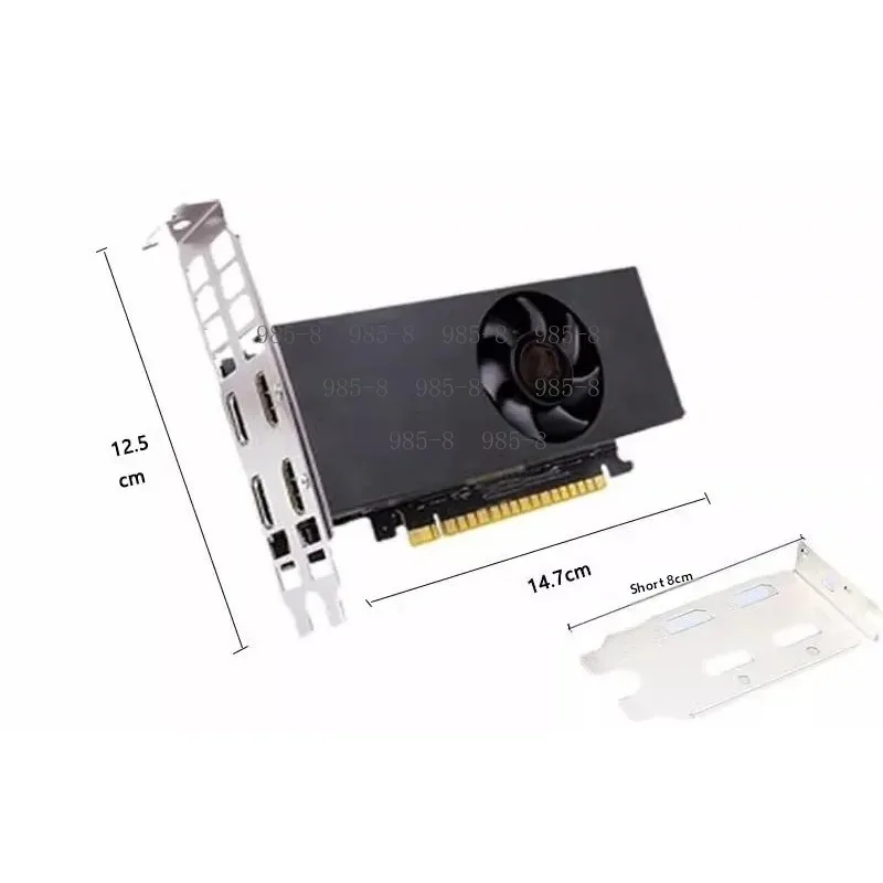 4 HDMI Output Half-Height Server GPU Support Four-Screen Splicing Projection For Desktop Equipment