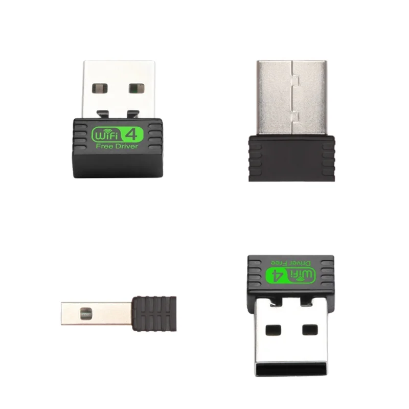 Ingenieuze-150Mbps USB Wifi Adapter Draadloos Netwerk Mini Dongle 2.4Ghz Signaalontvangst Plug & Play Voor PC Laptop Windows