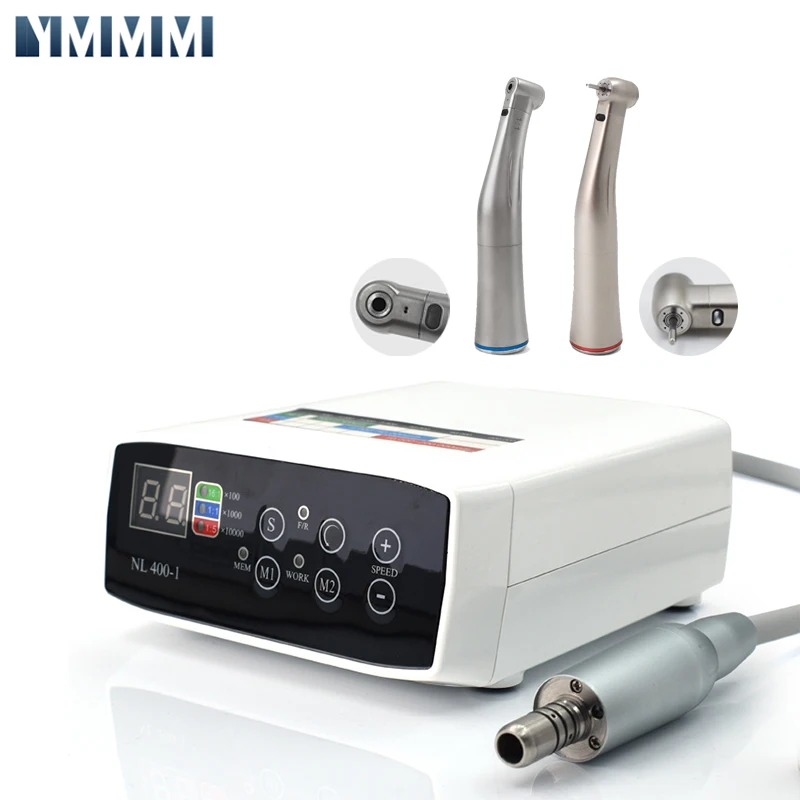 

Material Dentistry Dental Brushless Led Micro Motor Electric Machine Set Internal Water Spray Contra LED Angle Handpiece