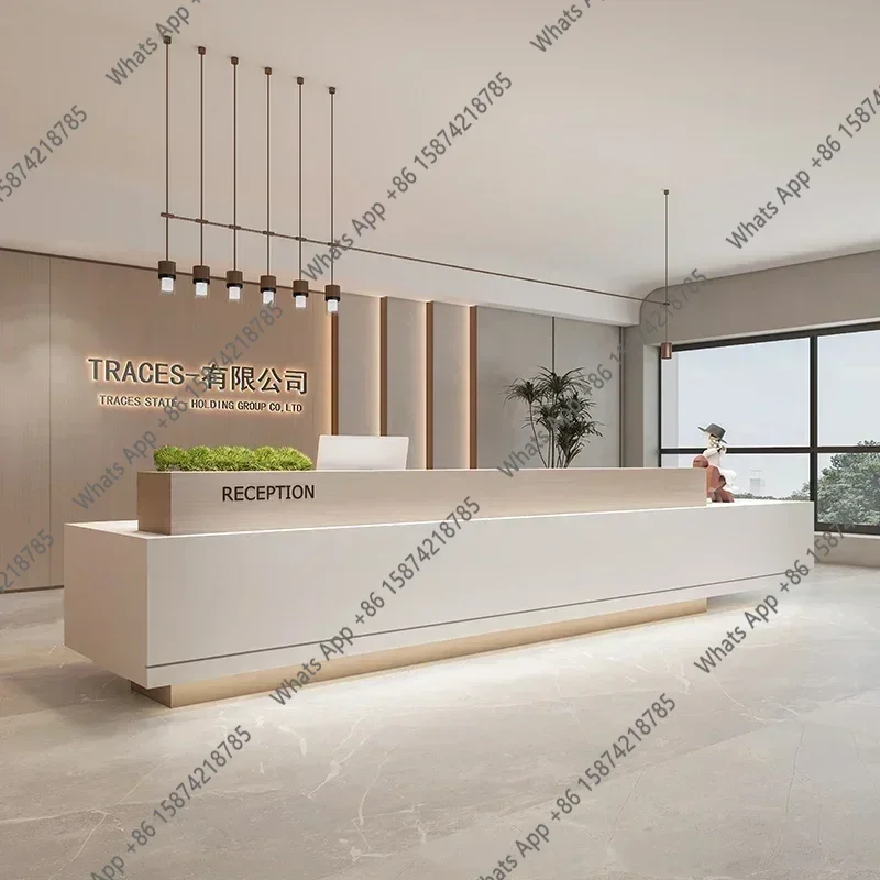 Xx X Improvement Center Reception Bank Salon Desk Spa Furniture Irregular Workshop Lectern Counter Empfangstheke Lounge Furnitur