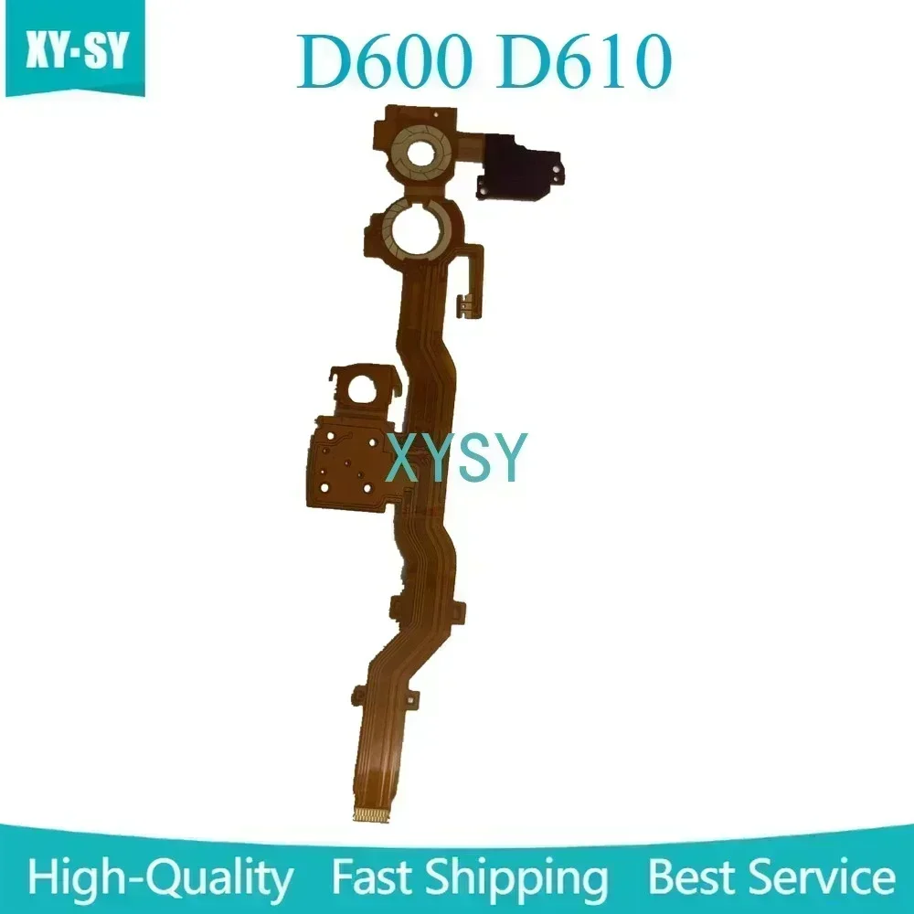 High Quality for Nikon D600 D610 Top Hot Shoe Ribbon Mode Turntable Function Flex Cable Camera Repair Part