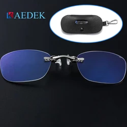 Mini Super Small Legless Clip Nose Reading Glasses Unisex Portable Presbyopia Reading Glasse TR90 Ultralight With Box +1.0T0+3.5
