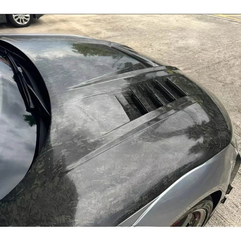 For 2017+ TT Retrofitted Style High Quality Lightweight Carbon Fiber Hood