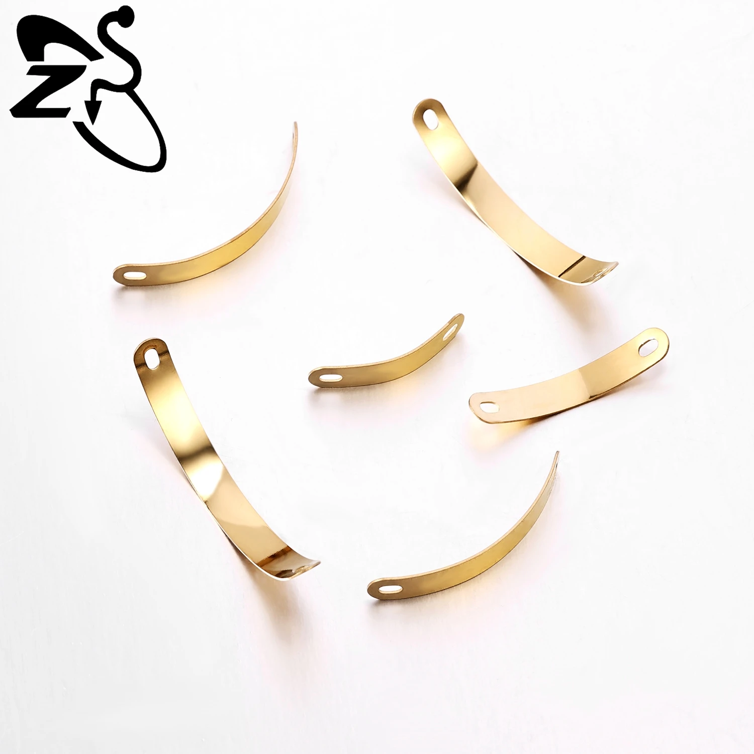 ZS 1 PC Punk Woundplast Form Edelstahl Brücke Ohr Piercing Männer 24 MM-50 MM Nase Piercing Kette körper Piercings Zubehör – Detail 8