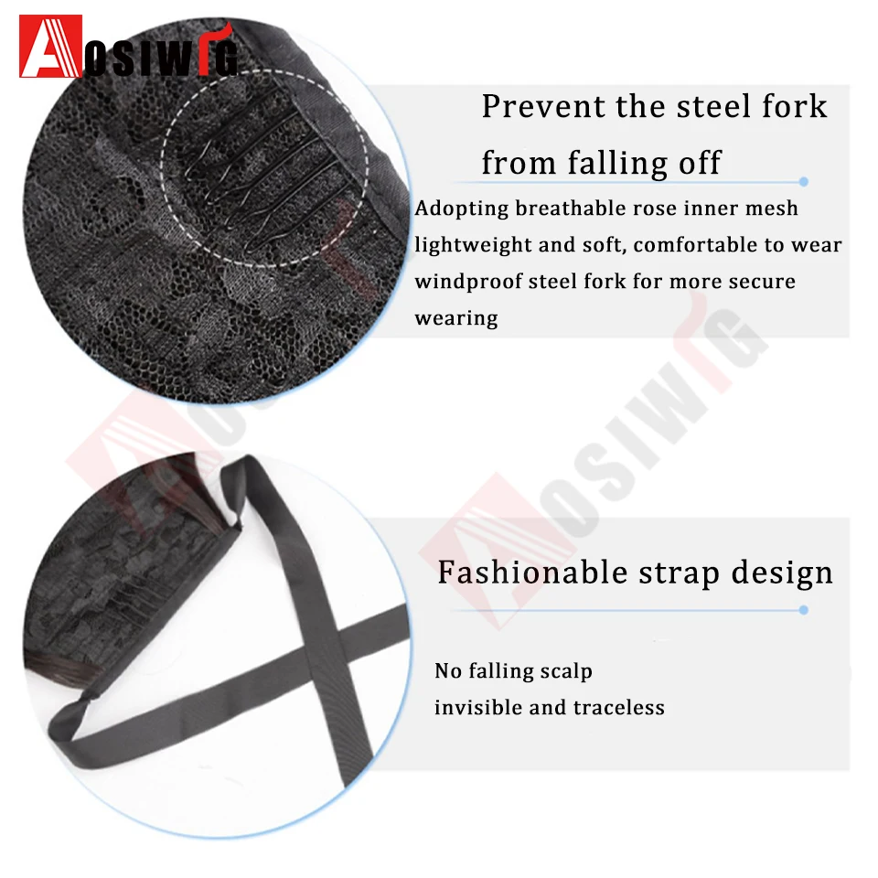 Thumbnail 3 - #86 Latest Synthetic Drawstring Ponytails Offers