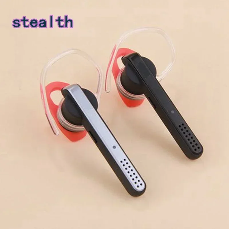 Stealth Talk 45 Bluetooth Handsfree Earphones Wireless Business Headset HD Voice Stereo Call Music Noise Blackout long battery