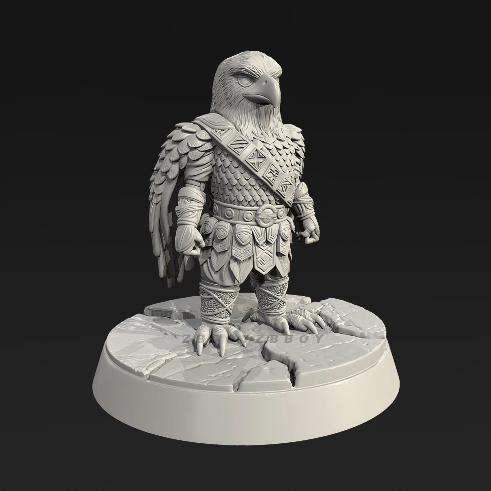 The height of man 38mm 50mm Resin model kits colorless and self-assembled（3D Printing ）TD-7633/3D