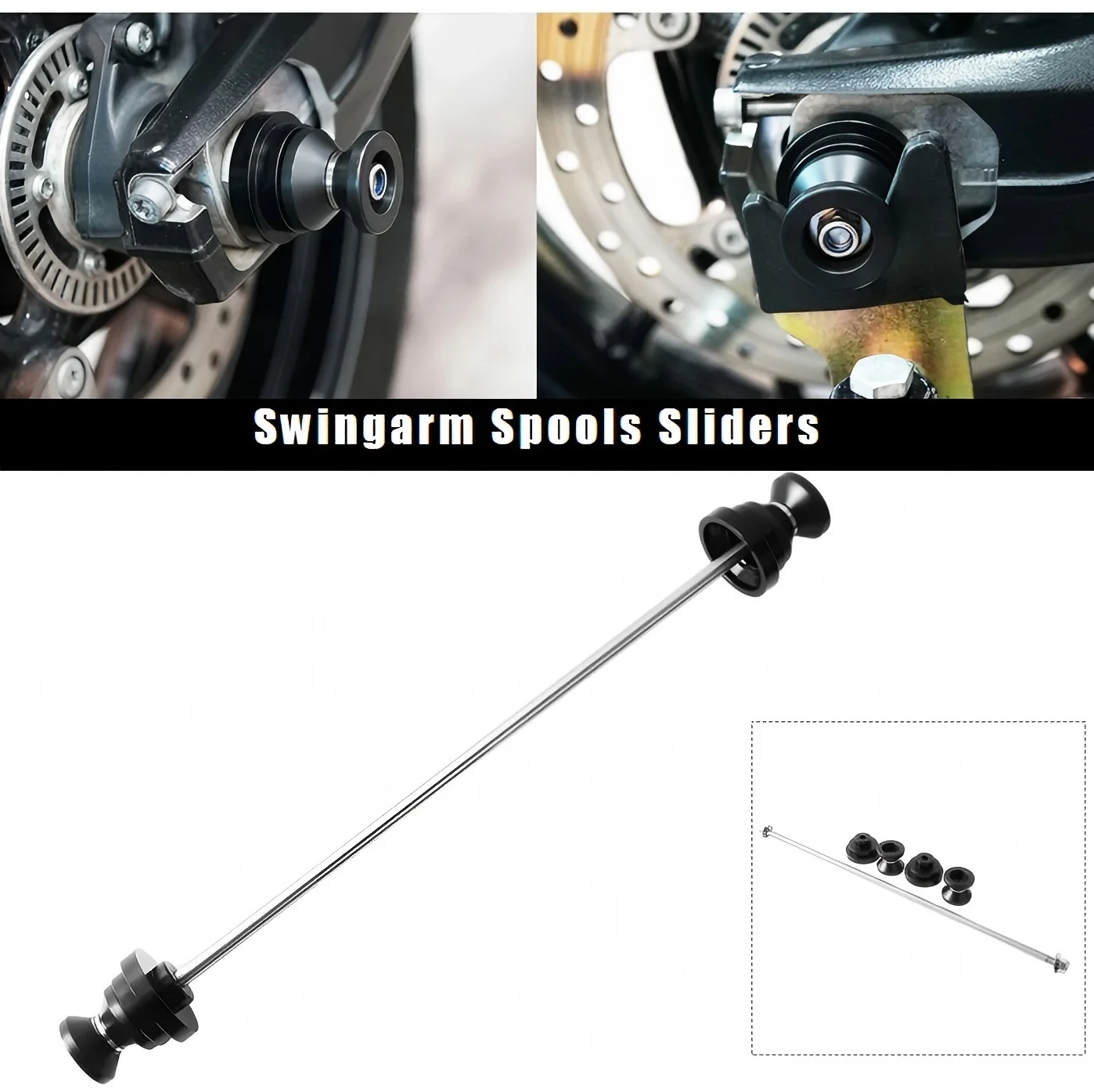 

Аксессуары для мотоциклов, задние ползунки маятника, катушки, подставка для паддока, бобины для Ducati Monster 696 795 797 Scrambler 400 800 1100